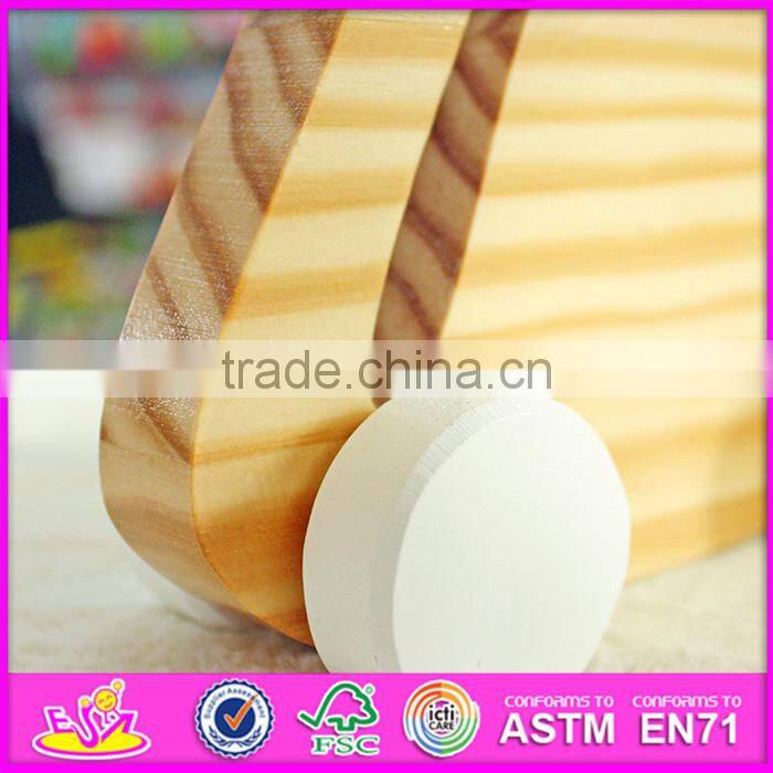 2016 new design kids toy wooden swan W05B149