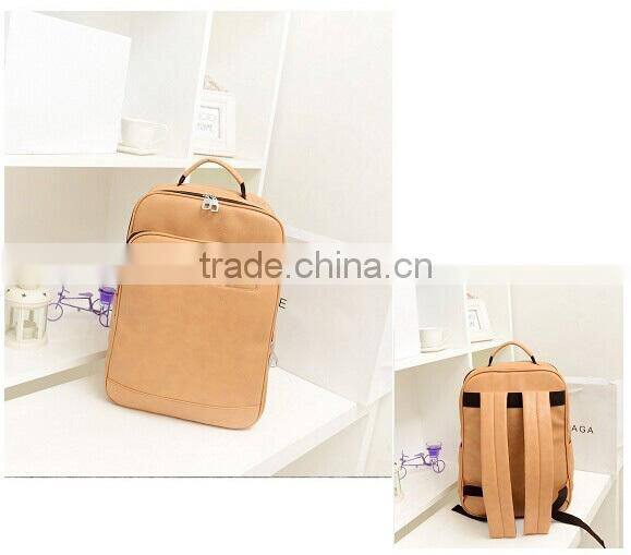 Fashion new style school leather bag for laptop