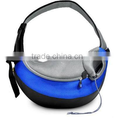 Comfortable pet carrier bag with Safety leash adjustable straps