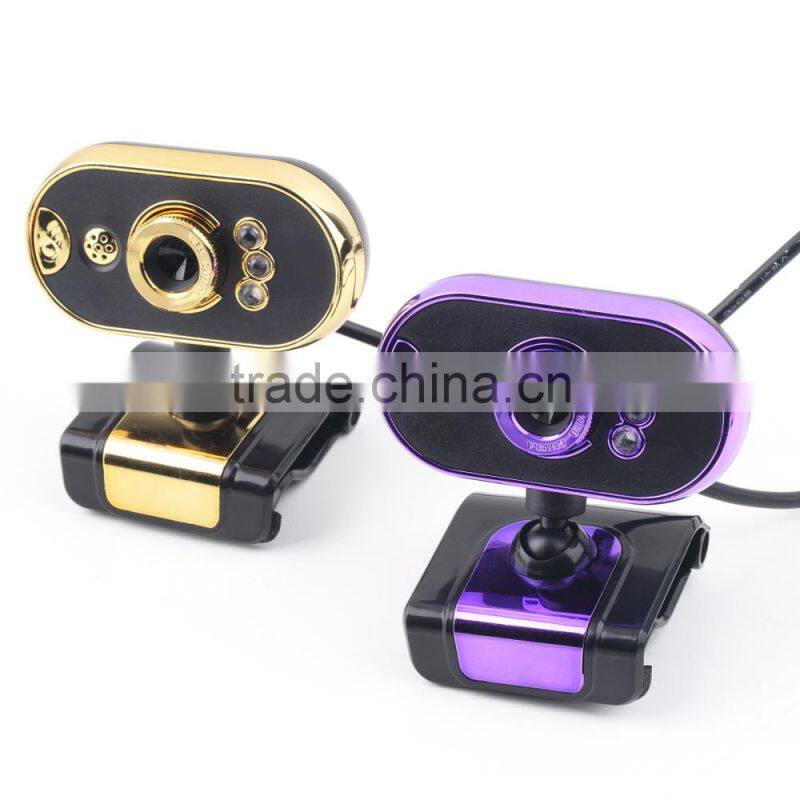 Free Driver USB Webcam USB 2.0 20M 800 Optical Zoom USB Webcam Web Camera 3 LED Microphone PC USB Webcam Camera Definition
