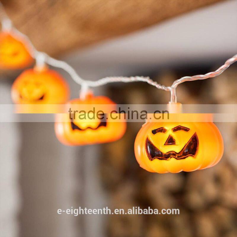 2016 new Christmas Festival Multi-Color Waterproof Hot Sale 4M 20 LED String Fairy Pumpkin Lights Lighting