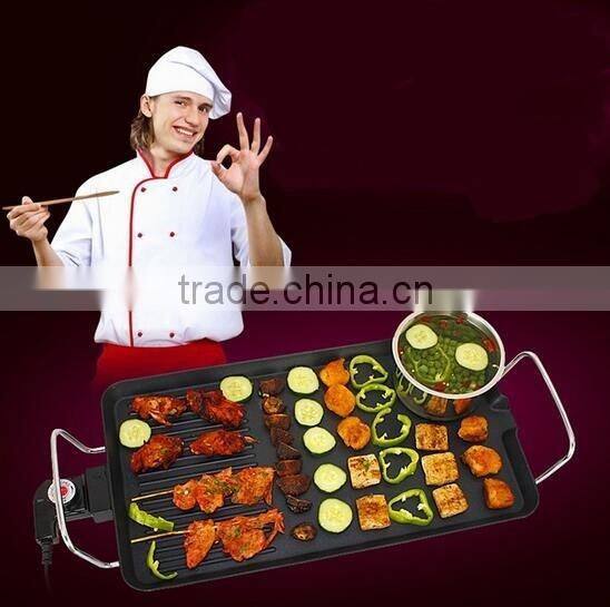 Electric indoor flat plate pancake griddle
