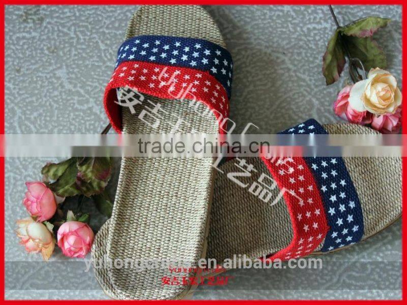 disposable bamboo slipper for summer