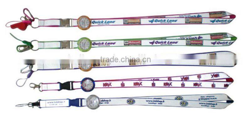 2015 Cheap colorful Watch lanyards no minimum order