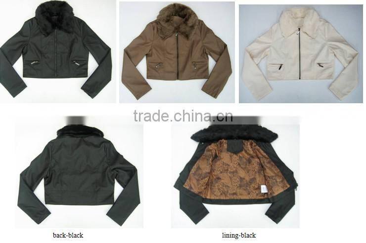 JF1331 lady's leather jackets