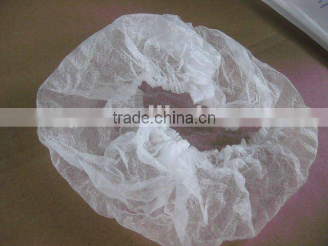 Free Samples Sterile Disposable Medical Nurse Hairnet Elastic Cap colorful
