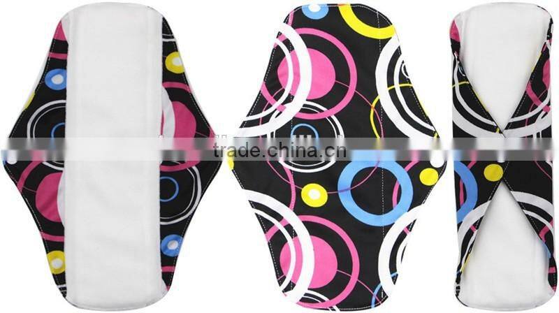 Lady Period pads sanitary cloth napkins menstrual pads reusable lady anion