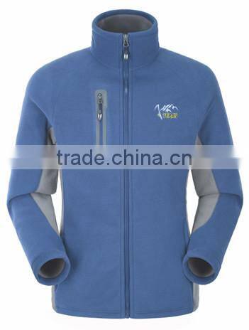 Factory OEM Men's Polar fleece jacket winter Warm jacket 100%polyester 350g Men coat