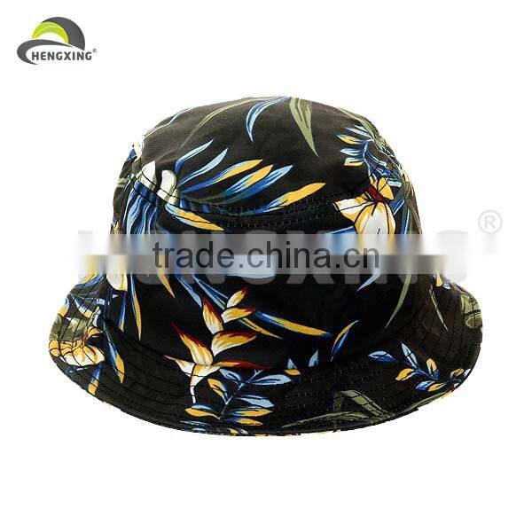 Custom Cheap Floral Blank Bucket Hat Wholesale