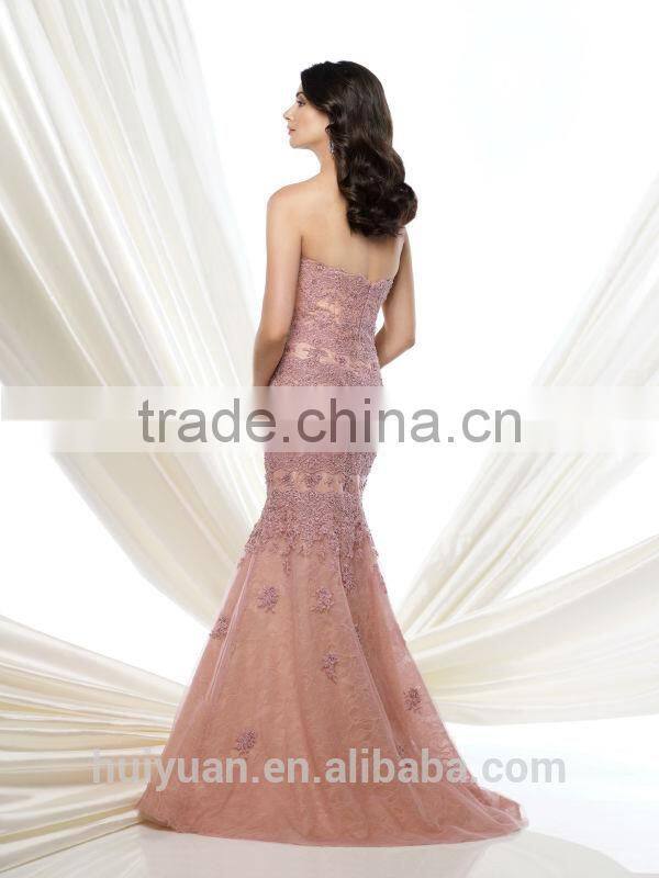 new fashion full lace mermaid sleeveless boat neck simple bridal dresses