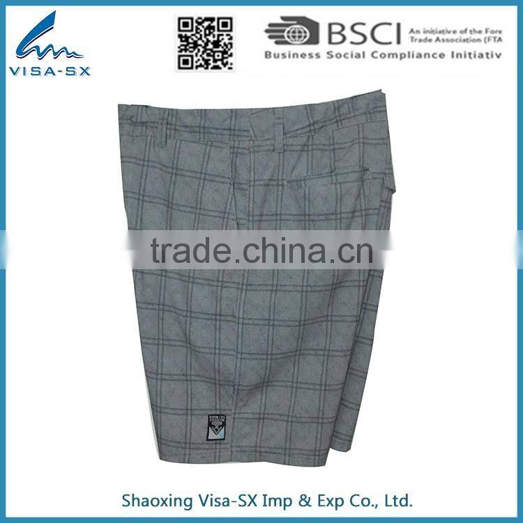 Promotional top quality custom printing men shorts for beach