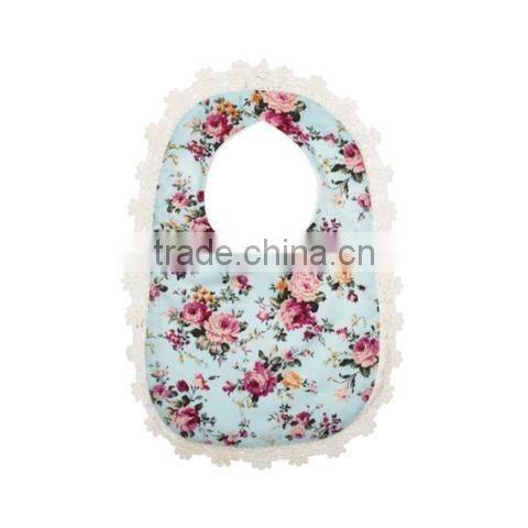 Reversible Baby Bonnet Flower Plain Pattern Lace Fanric Spring Baby Hat