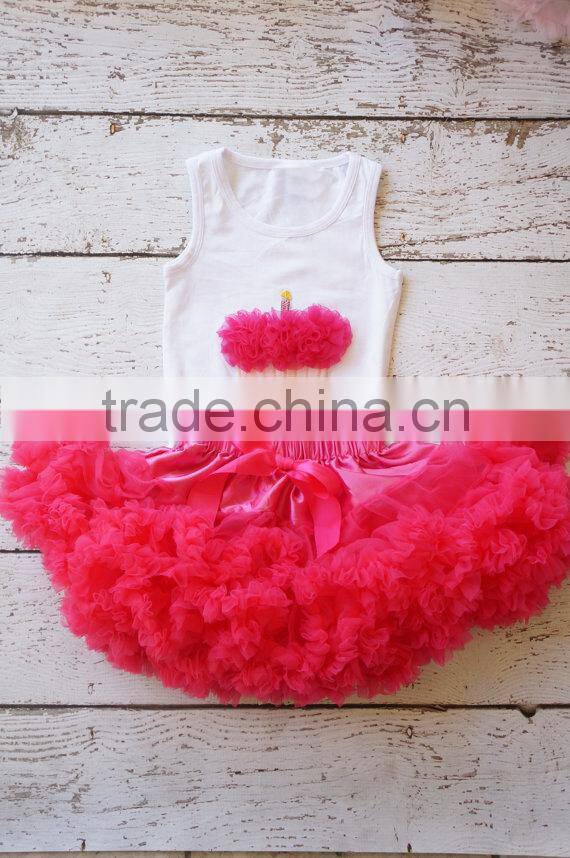 Girls Pettiskirt TuTu Skirts Sets Fluffy Tulle Skirts Sets For Baby Girl