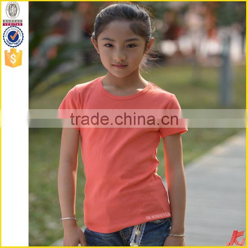 wholesale oem service girls blank t-shirt bulk