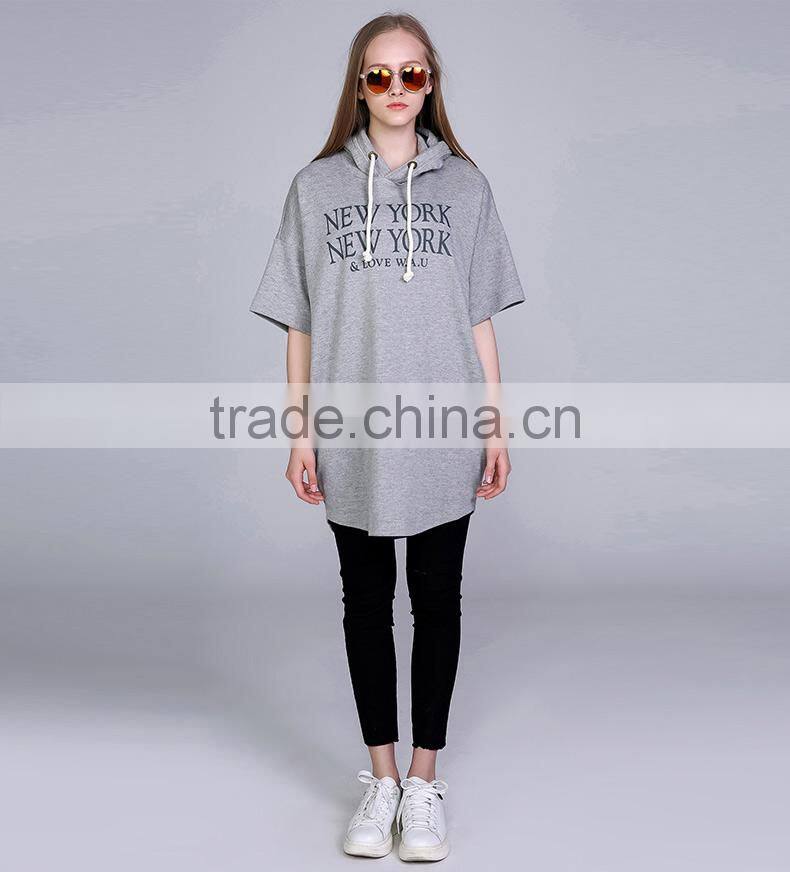 women Dry Fit Gym Sports Hoodie Women short sleeve T shirt Hoodie