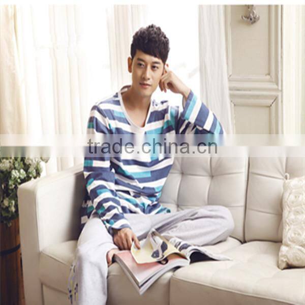 Fashion Comfortable Sleepswear Cotton Pajamas for Men