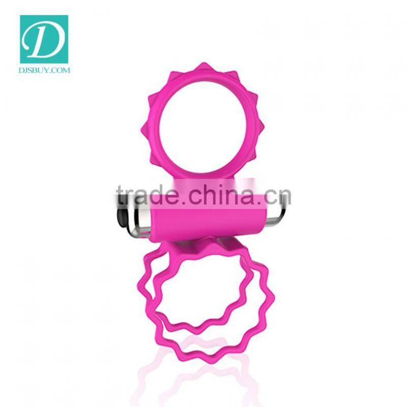 New arrivals 20 Speed Vibrating Cock Rings Sex Products for Men Penis and Women Clitoris Stimulator