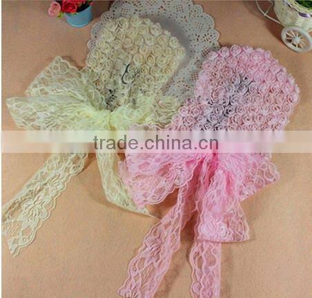 Exaggerated huge bowknot hair accessories Headband Roses Eugenia Kim kids gowns' baubles wholesale