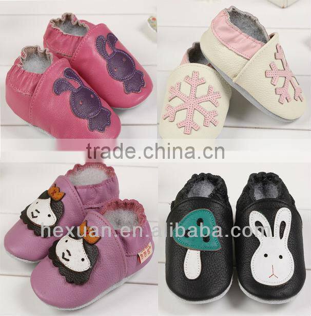 Latest Fashion Wholesale Soft Leather Baby Shoes