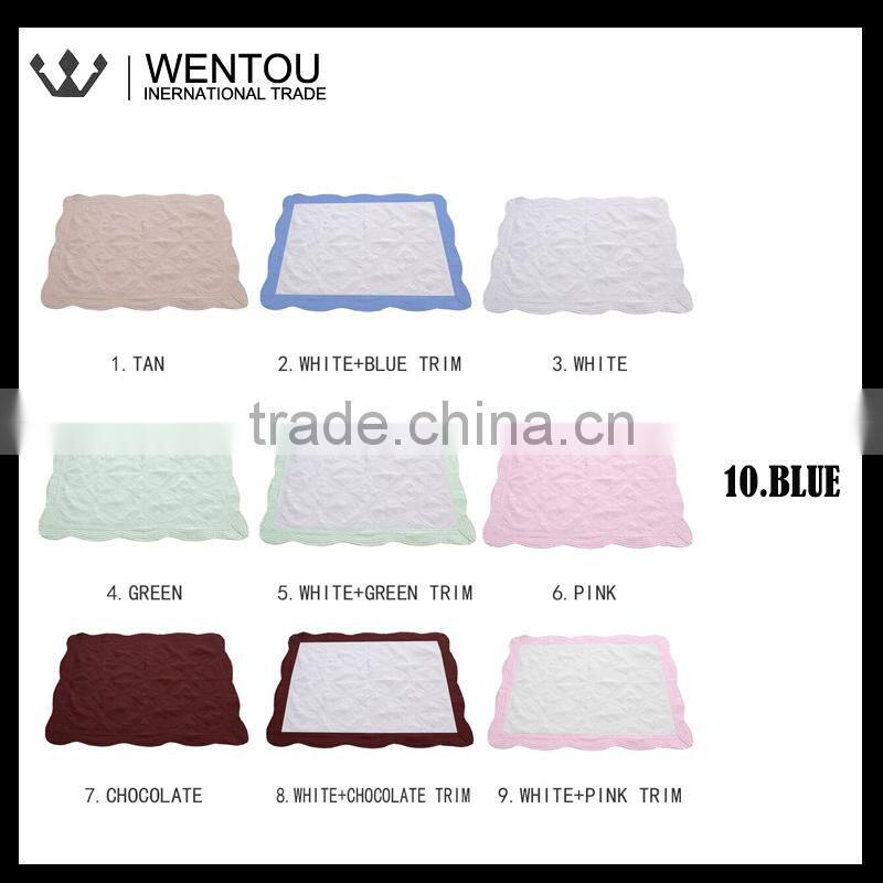 New Arrival Embroidered Baby Blanket