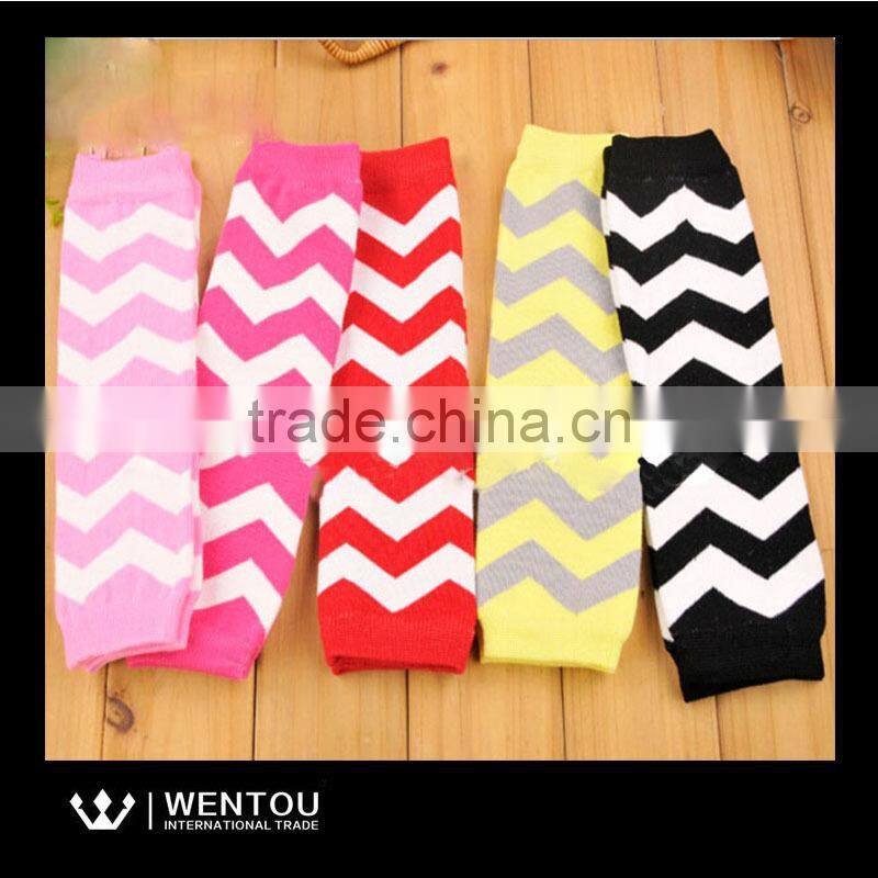 Wholesale Cotton Chevron Kids Leg Warmer