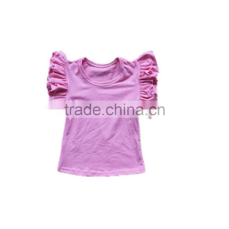 2017 fall children clothing bbay girls flutter top + princess carpis outfits baby clothes european