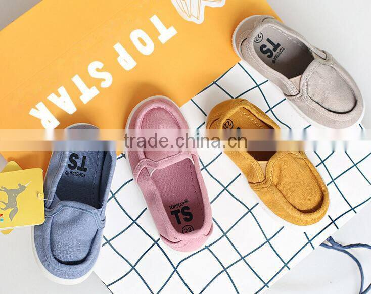 1-8 year kids shoes, soft fabric canvas kids shoes