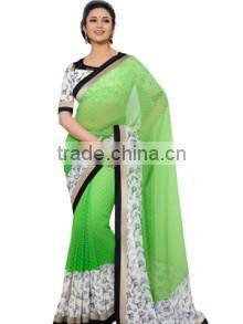 Attractive Party Wear Sarees SKU#17433