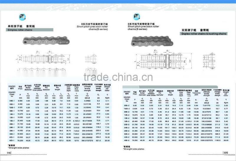 SS Roller Chains B Series 12B-1 Simplex Roller Chains and Bushing Chains Bike/Bycicle/Motorcycle Chain