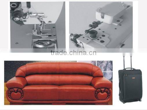 Super heavy materials unison feeding lockstitch sewing machine