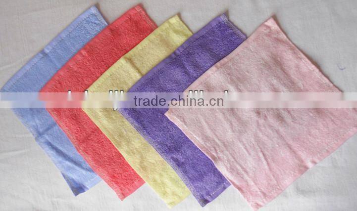 Solid Color Bamboo Viscose Fiber Mini Towels