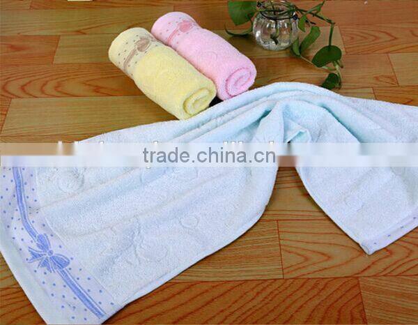 Hot sale China cotton100% jacquard face towel