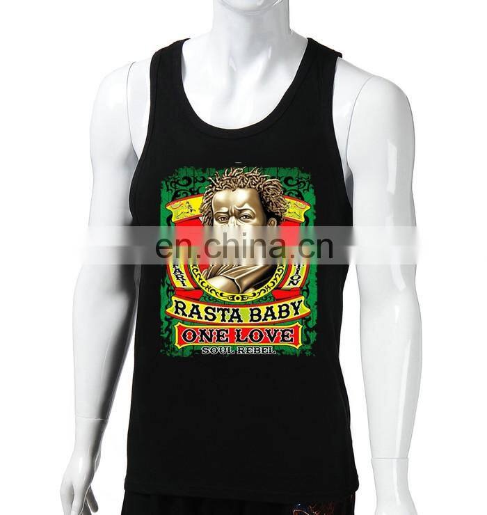 Rasta Baby men's stringer tank top,sexy men tank top