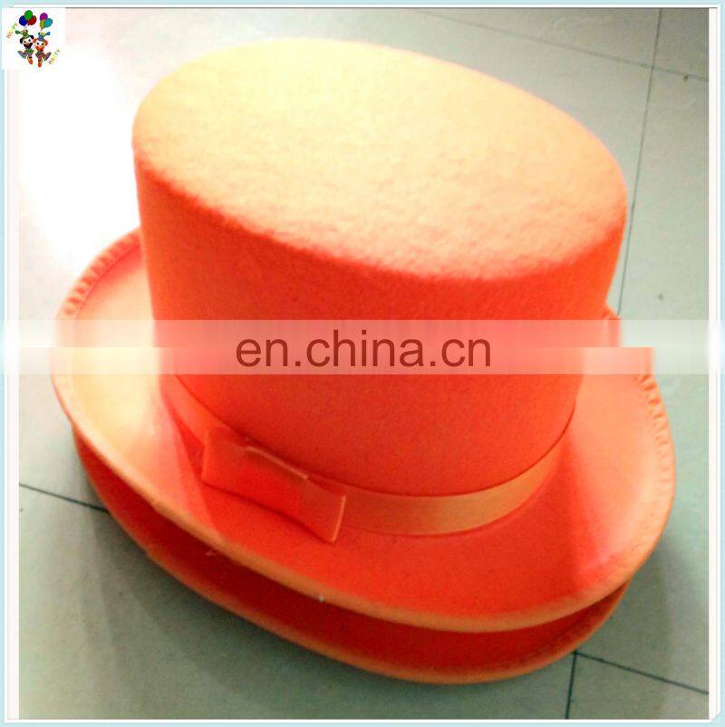 Cheap Felt Adult Orange Tuxedo Costume Party Hats HPC-0283