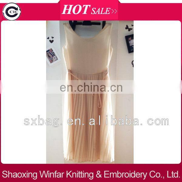 shaoxing winfar women long chiffon dress