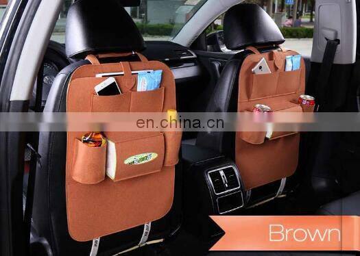 New Arrival Multi-Pocket Seat Back Storage Bag Car Back Seat Organizer