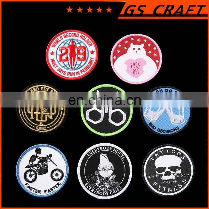 Washable,Eco-Friendly Feature and woven Technics Low price woven patch