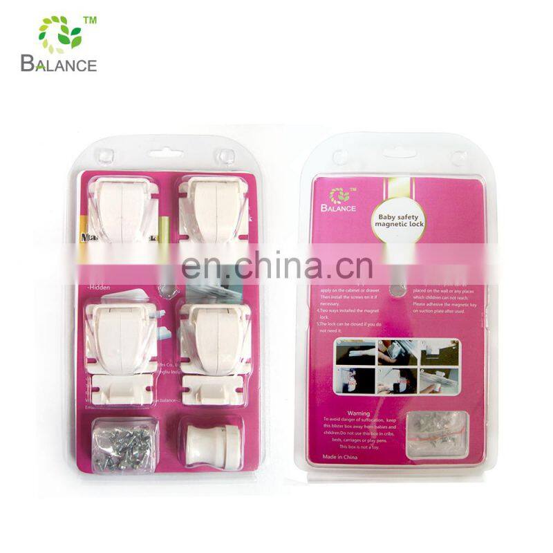 cabinet magnetic lock set for baby security