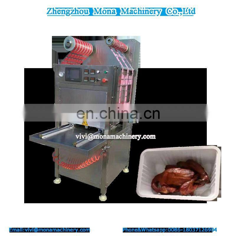 map Compartment Tray Vacuum Gas Flushing Sealing Machine