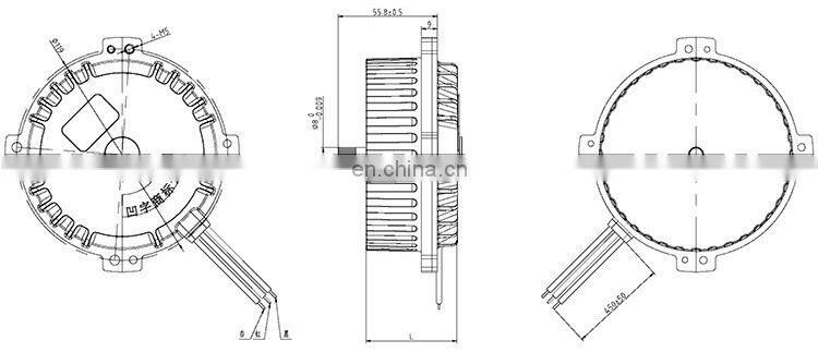 brushless dc electric motor 24v bldc motor BMM710