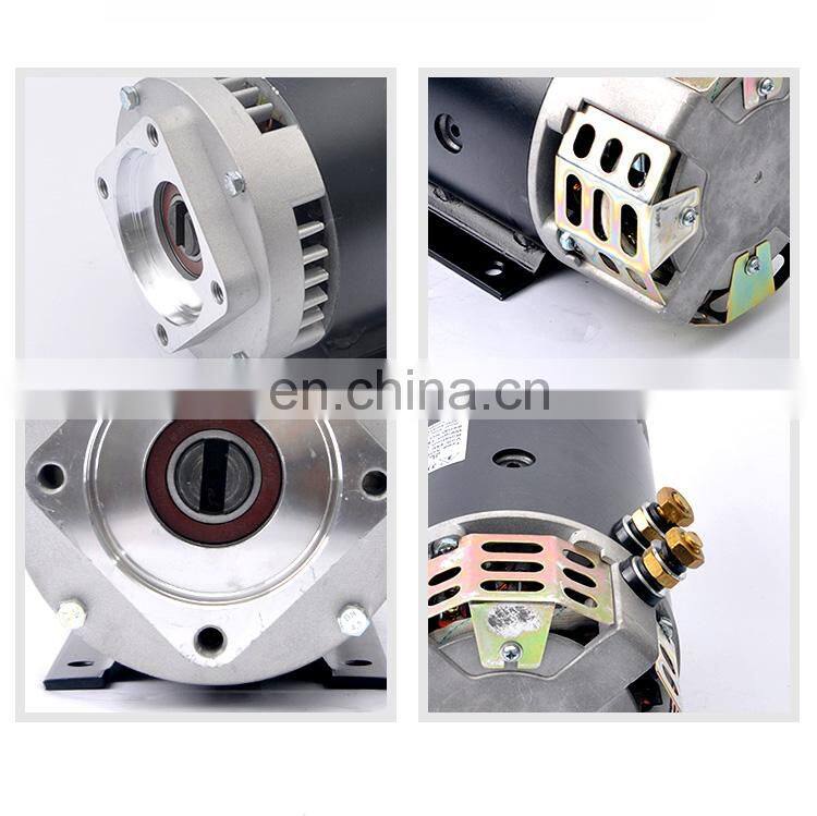 24 volt motor 4000w hydraulic dc motor with cw rotation