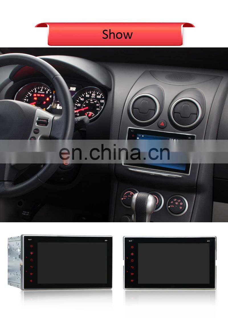 6.2 inch Android 6.0 universal full touch screen car Radio GPS Navigation