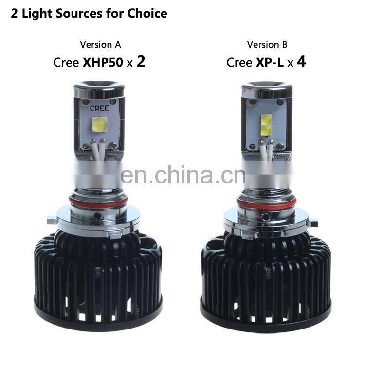 4 Times Brighter 12000LM Supercharged Canbus LED Headlight Bulb with 3 Years Warranty H8 H11 9005 9006 H7 LED Headlight 2020