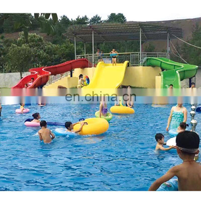 Aqua Park Fiberglass Water Slides for Sale Commercial Equipments