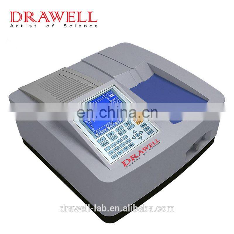 Drawell Brand DU-8000 uv vis double beam spectrophotometer