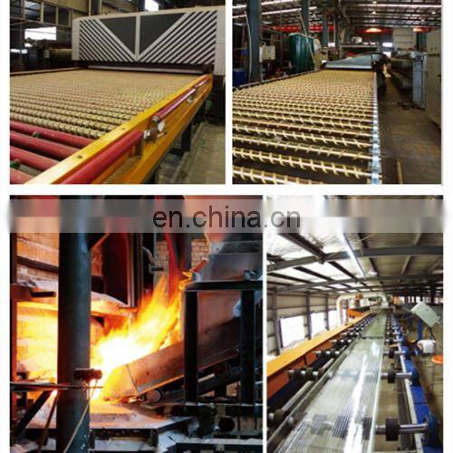 Customized high quality u shape u glass