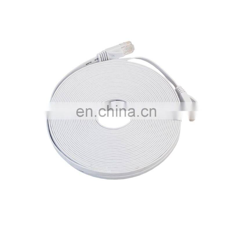 500mhz Ethernet Internet Network RJ45 UTP WHITE BLACK colored CAT6 CAT7 LAN Patch Cord Cable