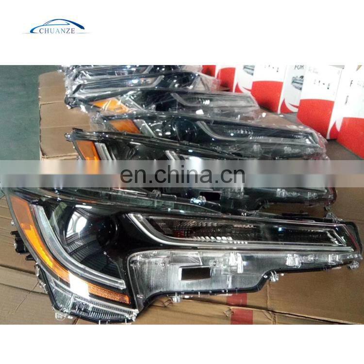 NEW AUTO SPARE PARTS HEAD LAMP FOR TOYOTA COROLLA 2020 CAR HEAD LIGHT LE/SE