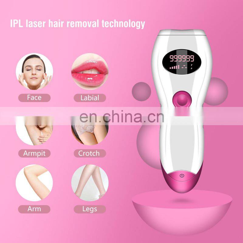 2021 Handheld Professional Portable Home Use Permanent IPL Laser Hair Removal Machine