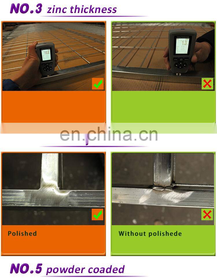 Hot sale Canada security fencing panels temporary fence set